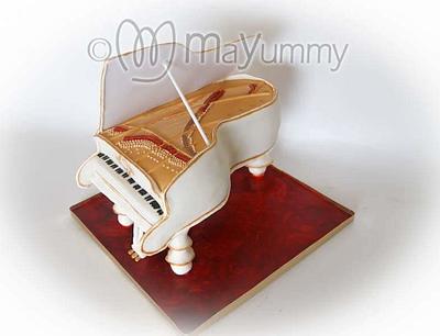 Piano cake - Cake by Mayummy