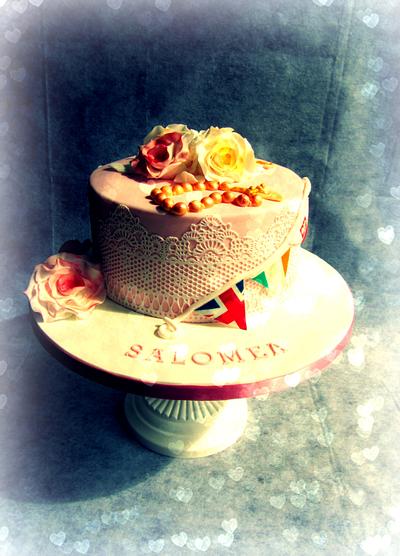 Girly cake - Cake by Anna's Baking Corner