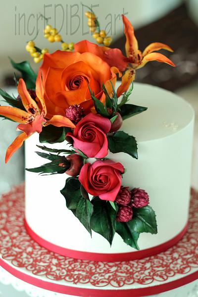 Vivid Colours Of Nature - Cake by Rumana Jaseel