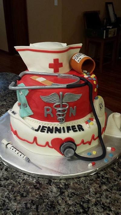 Nursing - Cake by Brenda