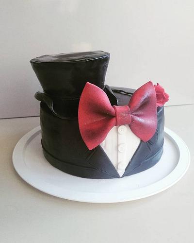 Suit cake - Cake by Mare