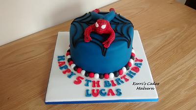 Spiderman x - Cake by Kerri's Cakes