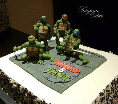 Ninja turtles cake - Cake by Tatyana Cakes