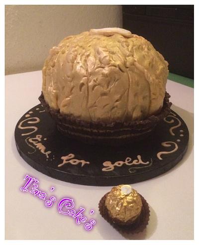 Rocher - Cake by Tina's Cake's