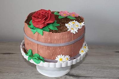 Flowers - Cake by LanaLand
