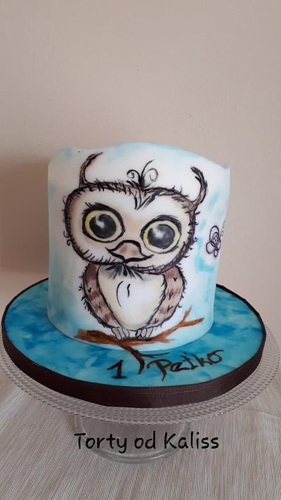  Owl - Cake by Kaliss