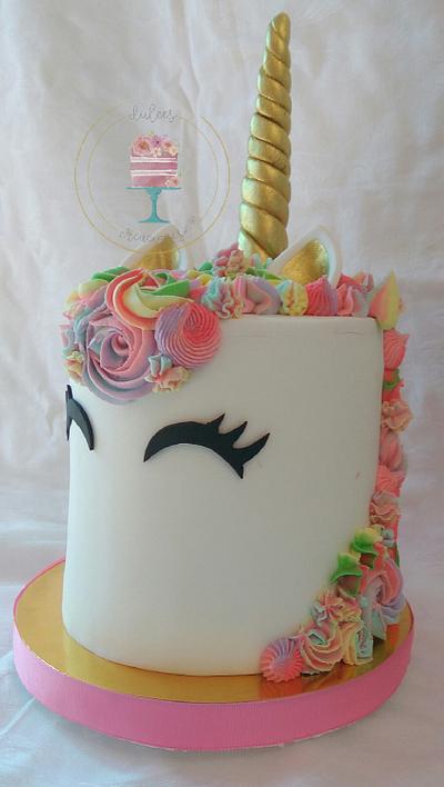 Unicornio cake - Cake by Cynthia Gonzalez 