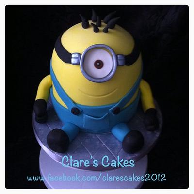 My Minion for children in need - Cake by Clare's Cakes - Leicester