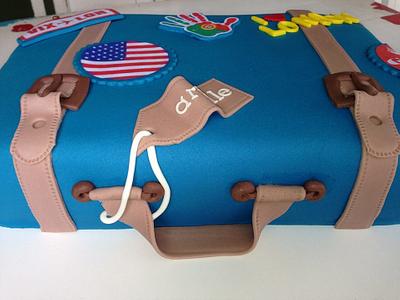 Vintage Suitcase Cake - Cake by Naracupcake