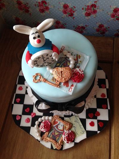 Adventures in wonderland  - Cake by Gemma Deal
