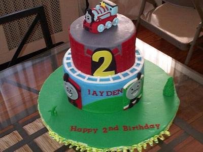 Thomas the train cake - Cake by jem2131