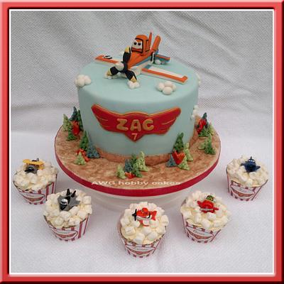 Planes 2-fire/rescue for Zac - Cake by AWG Hobby Cakes