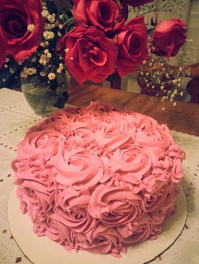 Rose - Cake by JennifersSweetTreats