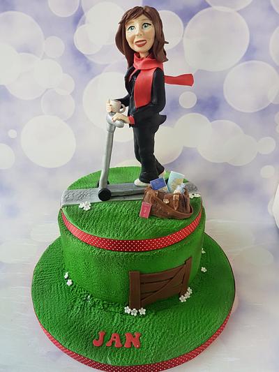 Good luck cake  - Cake by Jenny Dowd