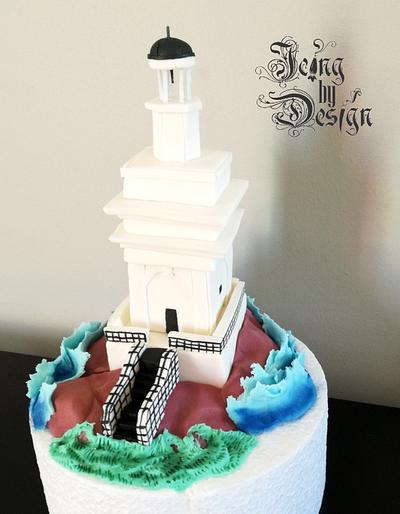 lighthouse - Cake by Jennifer