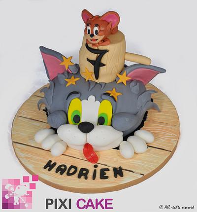 Birthday cake TOM&JERRY - Cake by Pixicake