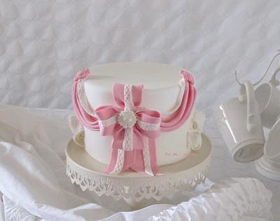 Pretty bow - Cake by Evy