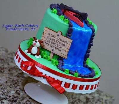 60th birthday cake! - Cake by FLSugarRush