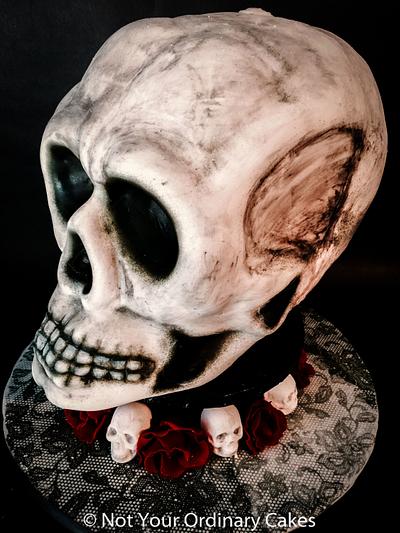 skull head - Cake by Not Your Ordinary Cakes