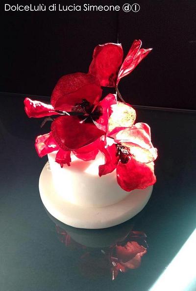 poppies in love - Cake by Lucia Simeone