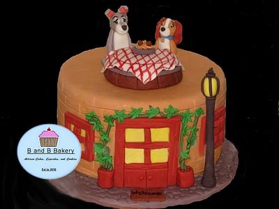 Lady and the Tramp - Cake by CakeLuv
