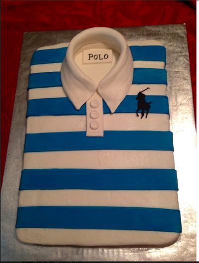 Polo shirt for Father's Day - Cake by Julia 
