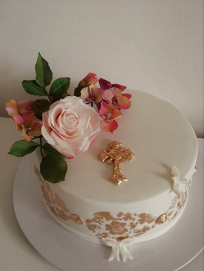 Confirmation cake - Cake by babkaKatka