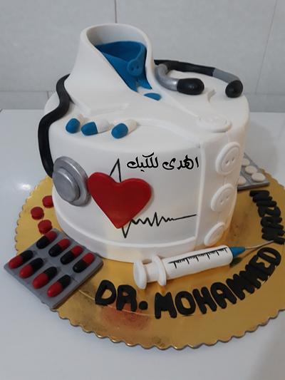 كيكة الدكتور - Cake by Alhudacake 