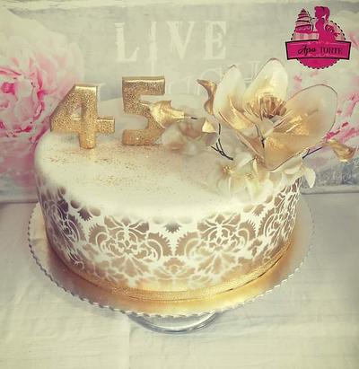 45 years of love - Cake by AzraTorte