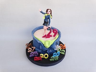 A Girl at 29 - Cake by Diana