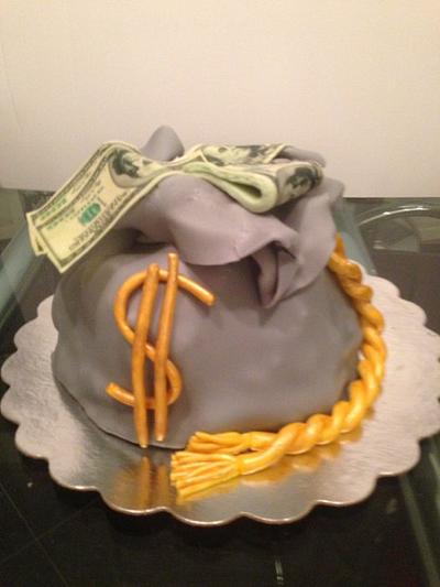 Money bag - Cake by Galina