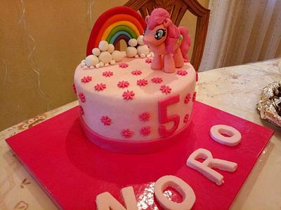 Pinky pie cake - Cake by Nodycakes