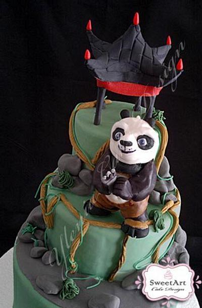 Kung Fu Panda Cake - Cake by Ylenia Ionta - SweetArt Cake Design