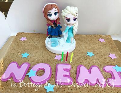 Elsa e Anna di Frozen - Cake by Elisa De michele