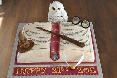 Harry Potter Cake - Cake by Lisa-Marie Gosling