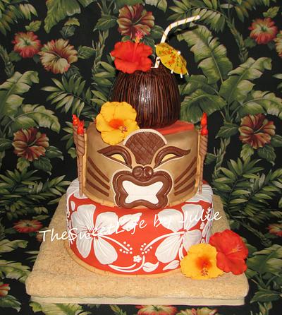 Tiki Cake - Cake by Julie Tenlen