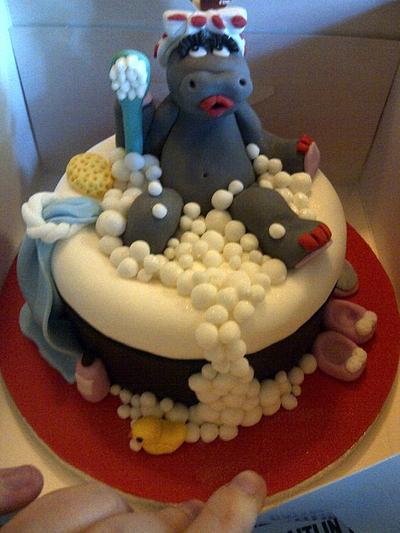 Hippo in the Spa! - Cake by Helen