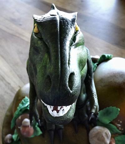 Trevor The T-Rex - Cake by Storyteller Cakes