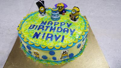 minion cake - Cake by sonali