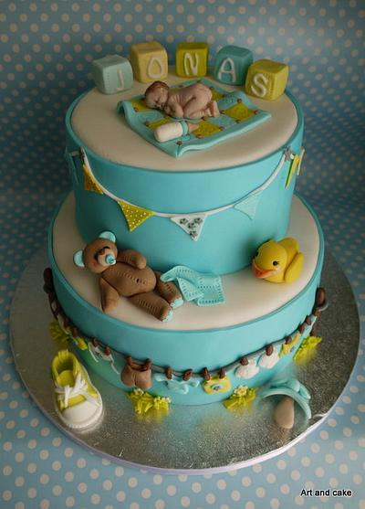 Babyshower cake - Cake by marja