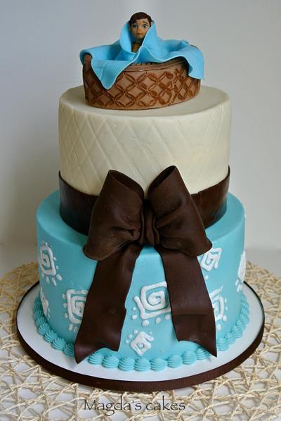 Native American baby shower cake - Cake by Magda's cakes
