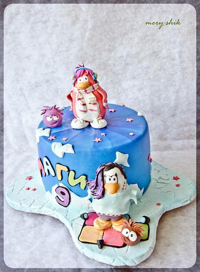 Club Pengun Cake - Cake by Maria Schick