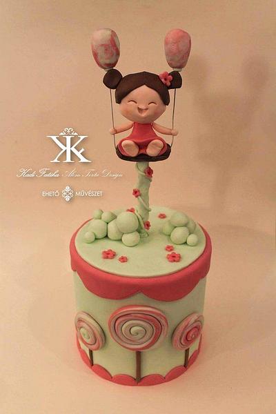 Girls wanna have fun cake - Cake by Fatiha Kadi