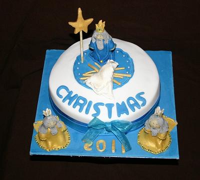 3 Kings Christmas Cake - Cake by Tiggy