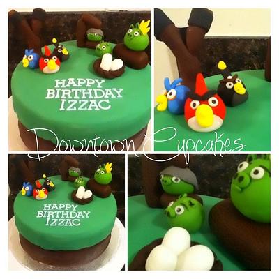 Angry Birds Cake - Cake by CathyC