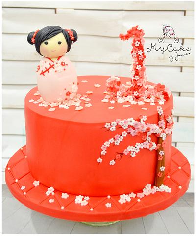Kokeshi doll - Cake by Hopechan