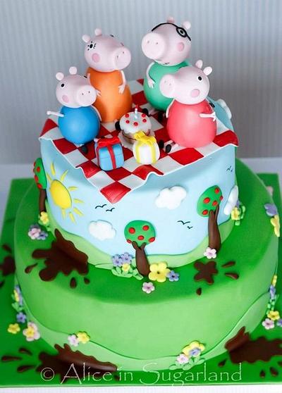 Peppa pig - Cake by Chicca D'Errico