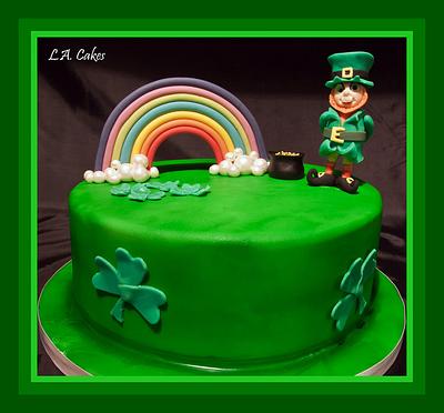Michaels Irish Birthday - Cake by Laura Young