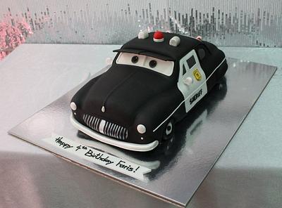 Sheriff car cake - Cake by The House of Cakes Dubai
