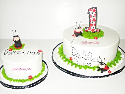 Lady Bug 1st Birthday - Cake by Ann-Marie Youngblood